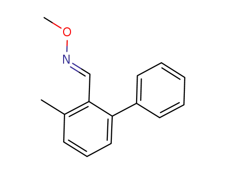 3-methylbiphenyl-2-carbaldehyde O-methyl oxime