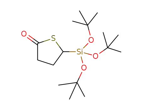 Molecular Structure of 1609942-01-9 (C<sub>16</sub>H<sub>32</sub>O<sub>4</sub>SSi)