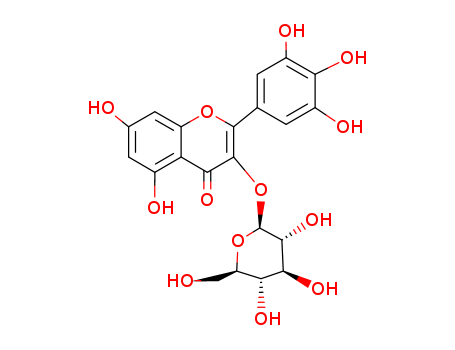 Myricetin 3-O-beta-D-glucopyranoside CAS No:19833-12-6