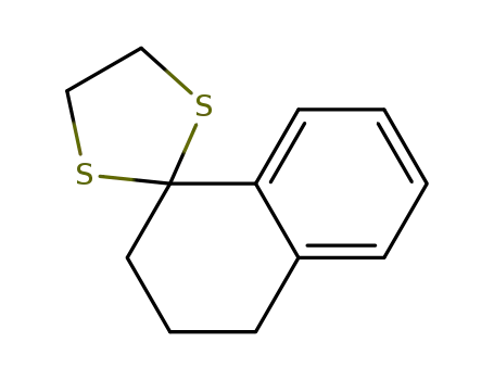 Molecular Structure of 42196-84-9 (3',4'-dihydro-2'H-spiro[1,3-dithiolane-2,1'-naphthalene])