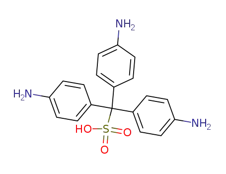 Molecular Structure of 16097-08-8 (pararosaniline leucosulfonic acid)