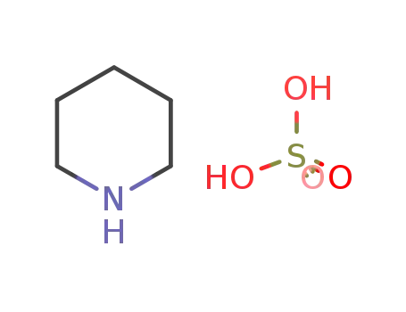 Molecular Structure of 72962-46-0 (piperidinium hydrogen sulfate)