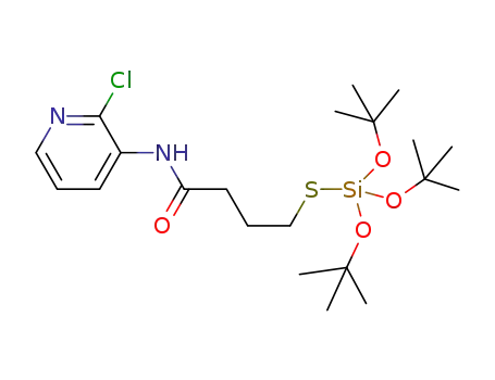 Molecular Structure of 1609942-00-8 (C<sub>21</sub>H<sub>37</sub>ClN<sub>2</sub>O<sub>4</sub>SSi)