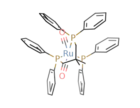 Ru(CO)2(CH<sub>3</sub>C(CH<sub>2</sub>P(C<sub>6</sub>H<sub>5</sub>)2)3)