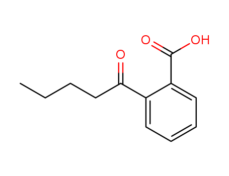 Benzoic acid,2-(1-oxopentyl)-