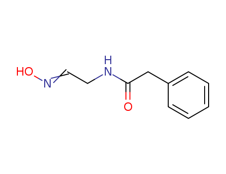 2-(2-Phenylacetamido)acetaldehyde oxime