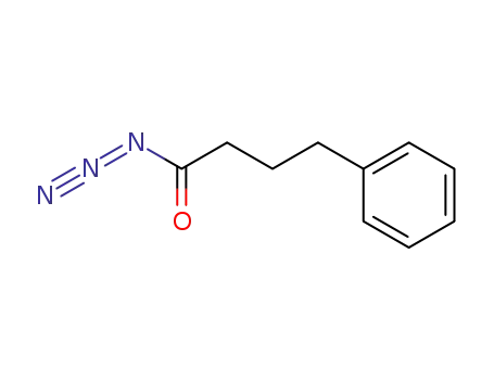 Molecular Structure of 77814-38-1 (Benzenebutanoyl azide)