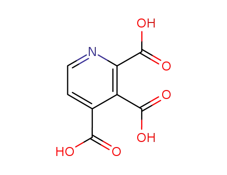 Molecular Structure of 632-95-1 (2,3,4-pyridine tricarboxylic acid)