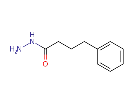Molecular Structure of 39181-61-8 (4-Phenylbutanoic acid hydrazide)
