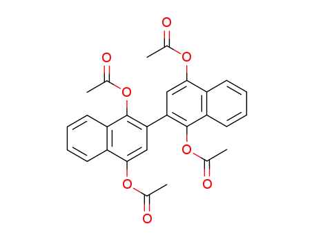 [2,2'-Binaphthalene]-1,1',4,4'-tetrol, tetraacetate