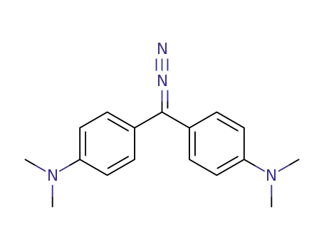 Molecular Structure of 19479-79-9 (p,p'-N,N-(dimethylamino)diphenyldiazomethane)