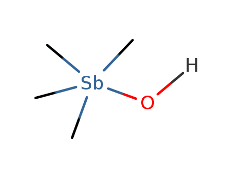 Molecular Structure of 17423-74-4 (Antimony, hydroxytetramethyl-)