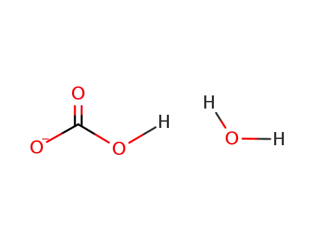 Molecular Structure of 56752-33-1 (Carbonate, hydrogen, monohydrate)