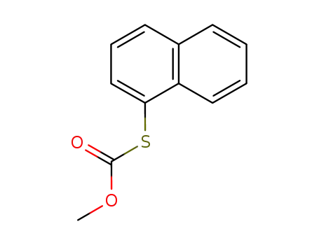 Molecular Structure of 65398-65-4 (Thiocarbonic acid O-methyl ester S-naphthalen-1-yl ester)