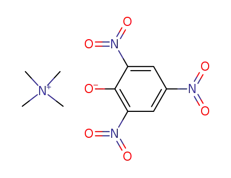 Molecular Structure of 733-60-8 (tetramethylammonium picrate)