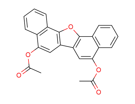 5,7-Diacetoxydinaphtho<1,2-b:2',1'-d>furan