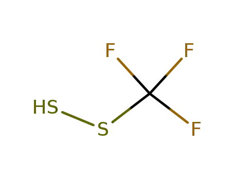 Molecular Structure of 55860-39-4 (Methanesulfenothioic acid, trifluoro-)