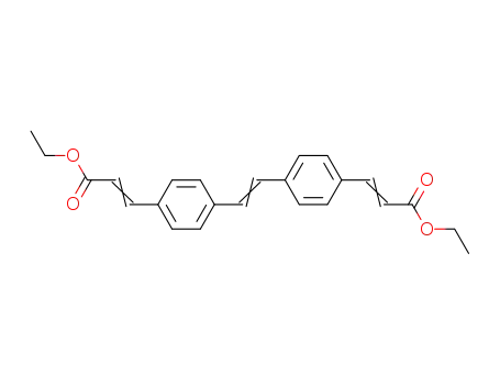 Molecular Structure of 60683-03-6 (diethyl 3,3'-(vinylenedi-4,1-phenylene)bisacrylate)