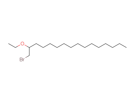 Molecular Structure of 412014-27-8 (2-ethoxy-1-bromo-hexadecane)