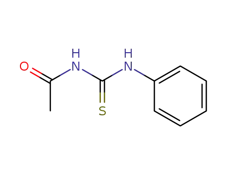 Molecular Structure of 1132-44-1 (1-Acetyl-3-phenylthiourea)