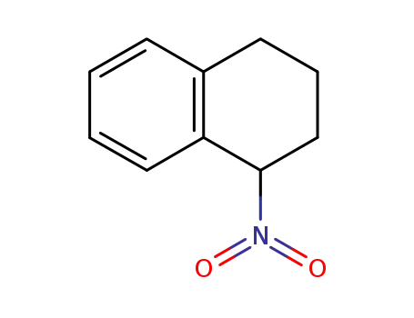 Molecular Structure of 79817-66-6 (1,2,3,4-tetrahydro-1-nitronaphthalene)