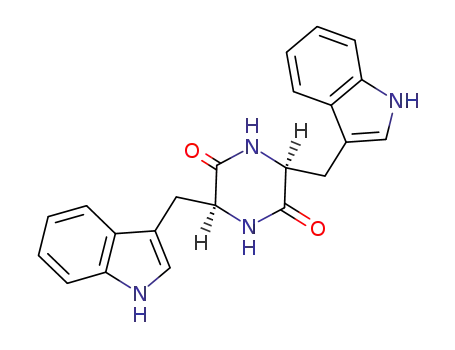 Molecular Structure of 20829-55-4 (CYCLO(-TRP-TRP))