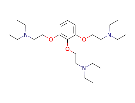 Molecular Structure of 153-76-4 (2,2',2''-[benzene-1,2,3-triyltri(oxy)]tris[N,N-diethylethylamine])