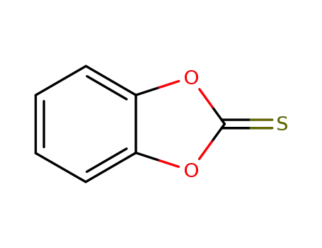 Molecular Structure of 2231-05-2 (1,3-Benzodioxole-2-thione)