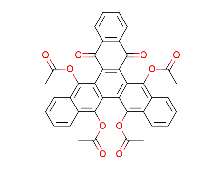 5,18-Trinaphthylenedione, 6,11,12,17-tetrakis(acetyloxy)-