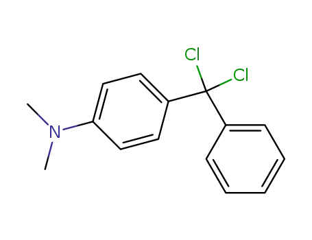 4-(α,α-dichloro-benzyl)-<i>N</i>,<i>N</i>-dimethyl-aniline