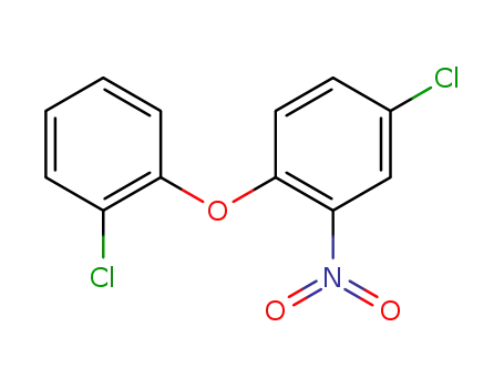 Molecular Structure of 22544-02-1 (4-Chloro-1-(2-chlorophenoxy)-2-nitrobenzene)