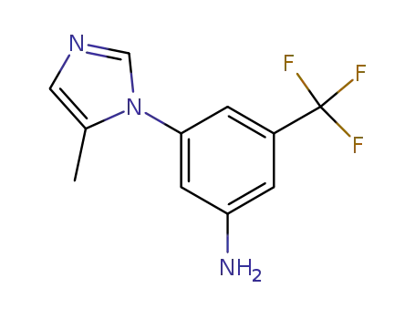 3-(5-Methyl-1H-iMidazol-1-yl)-5-(trifluoroMethyl)benzenaMine