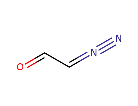 Molecular Structure of 6832-13-9 (DIAZOACETALDEHYDE			)