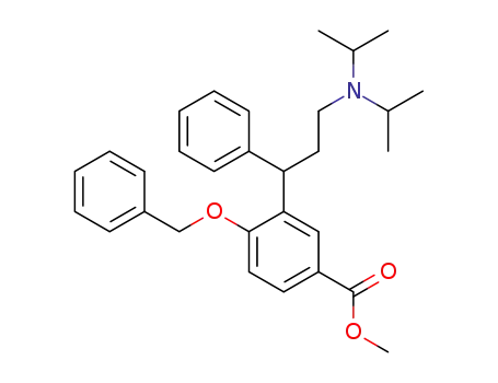 Methyl 4-(benzyloxy)-3-(3-(diisopropylamino)-1-phenylpropyl)benzoate