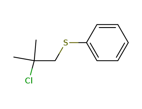 2-Chlor-2-<(phenylthio)methyl>propan