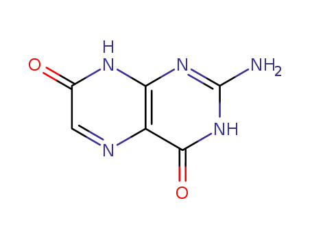 Molecular Structure of 529-69-1 (ISOXANTHOPTERIN)