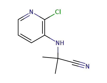 2-(2-클로로-피리딘-3-일아미노)-2-메틸-프로피오니트릴