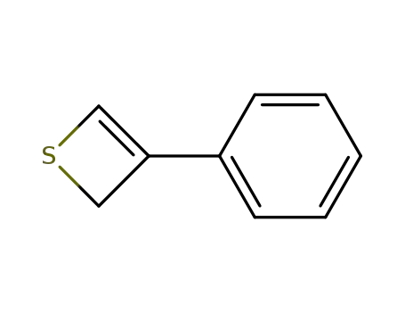 Molecular Structure of 72000-02-3 (3-phenyl-2H-thiete)