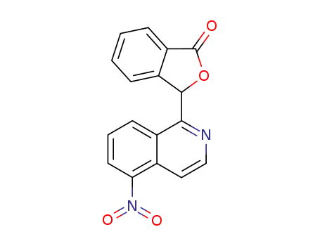 3-(5-nitroisoquinolin-1-yl)isobenzofuran-1(3H)-one