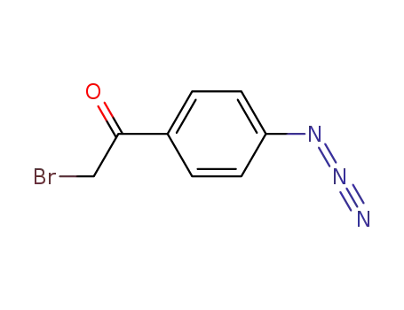 Molecular Structure of 57018-46-9 (4-AZIDOPHENACYL BROMIDE)
