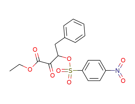 Benzenebutanoic acid, b-[[(4-nitrophenyl)sulfonyl]oxy]-a-oxo-, ethyl
ester