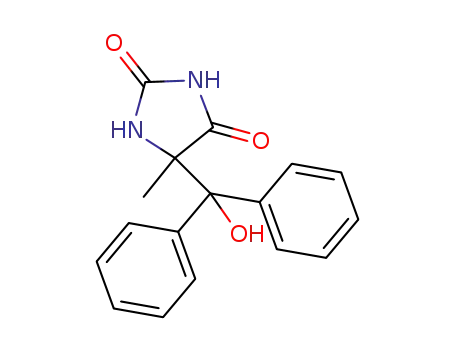 5-(hydroxydiphenylmethyl)-5-methyl-2,4-imidazolidinedione