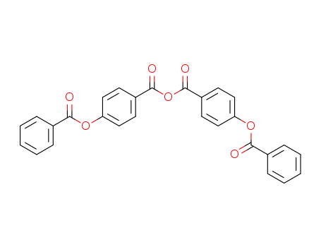 Molecular Structure of 205652-96-6 (4-benzoyloxy-benzoic acid-anhydride)
