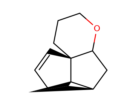 Molecular Structure of 75703-70-7 ((5aR,7bS,7cS)-1,4,5,7a,7b,7c-Hexahydro-1aH,3H-2-oxa-benzo[g]cyclopropa[cd]pentalene)