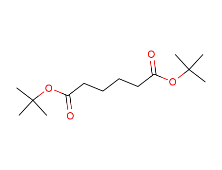 Molecular Structure of 20270-53-5 (Hexanedioic acid, bis(1,1-dimethylethyl) ester)