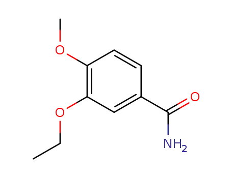 Molecular Structure of 247569-89-7 (3-ethoxy-4-methoxy-benzoic acid amide)
