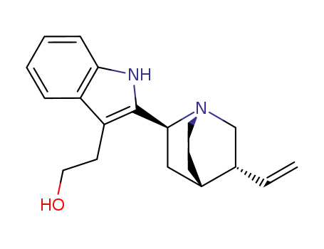Molecular Structure of 482-28-0 (cinchonamine)