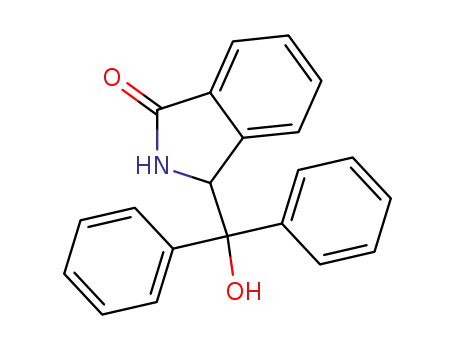 3-(hydroxydiphenylmethyl)isoindolin-1-one