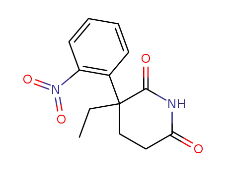 2-Ethyl-2-(o-nitrophenyl)glutarimide
