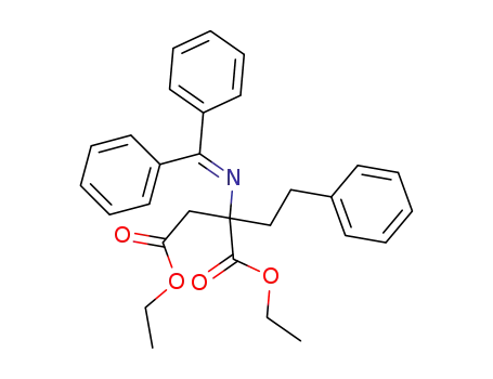DL-Aspartic acid, N-(diphenylmethylene)-2-(2-phenylethyl)-, diethyl ester